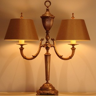 Bespoke table/desk lamp; FIN DE CIECLE .